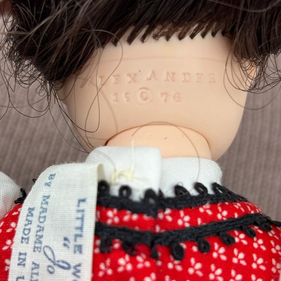 1976 Madame Alexander 12" Little Women Doll "Jo" Vintage 1970s Collectible Doll - Picture 7 of 8
